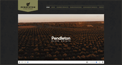 Desktop Screenshot of pendletonfinefoods.com.au